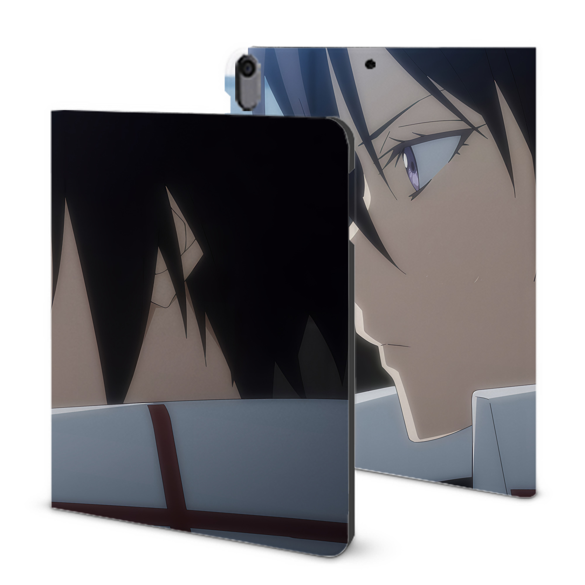 （画像用） 転スラ Regarding Reincarnated to Slime IPad ケース ブック型 PUレザー TPU 耐衝撃 軽量 薄型 ペン収納なし 全面保護 IPad 各モデル対応